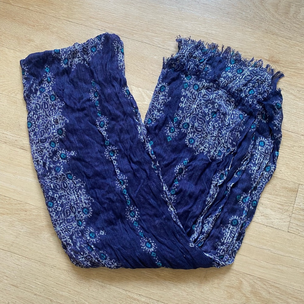 Blue Scarf